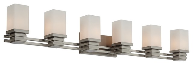 Possini Euro Bennett 48 1 2 Wide Satin Nickel Bath Light Possini Euro Bennett 48 1 2 Wide Satin Nickel Bath Light