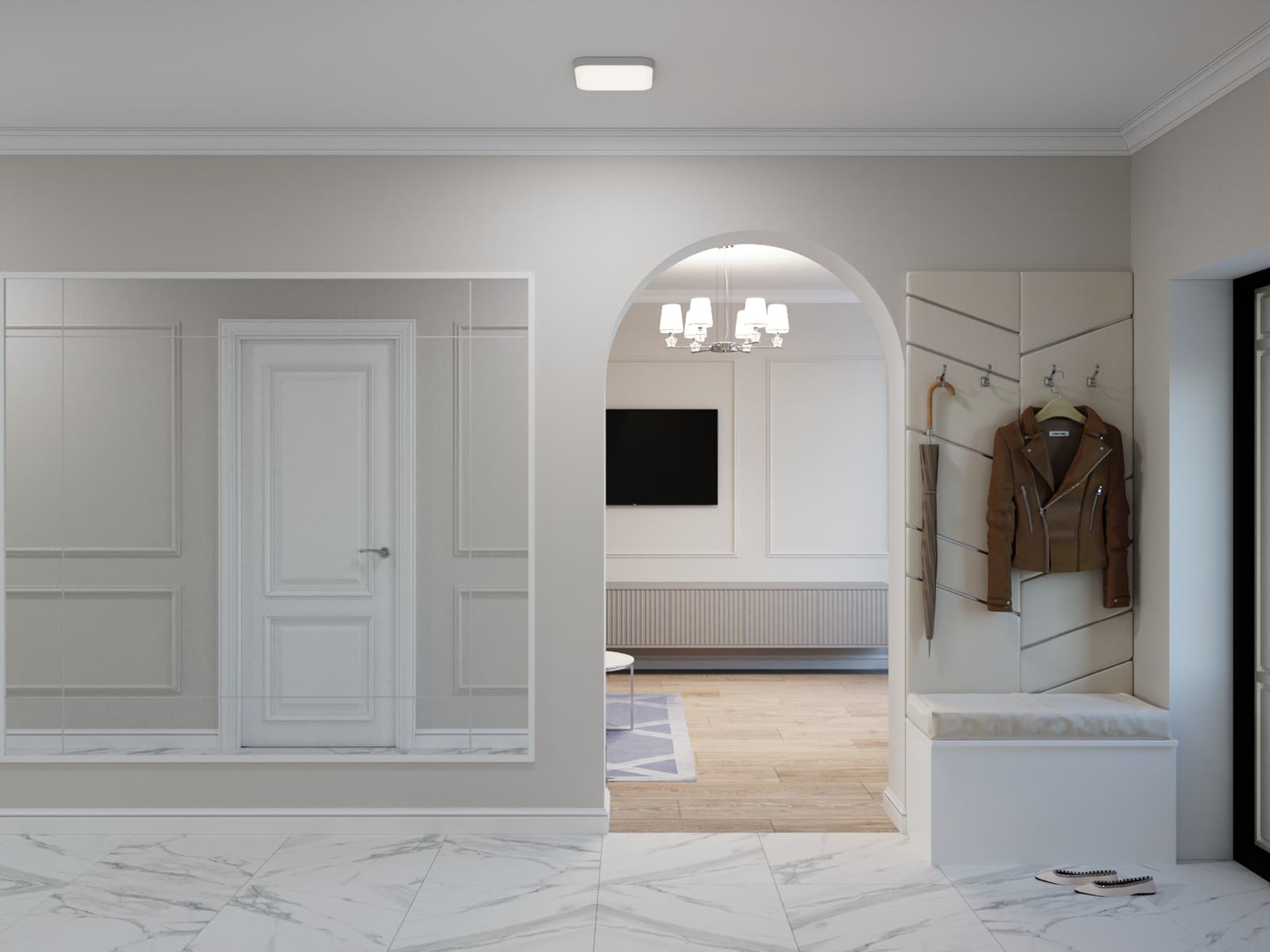 Загородный дом в стиле Неоклассика