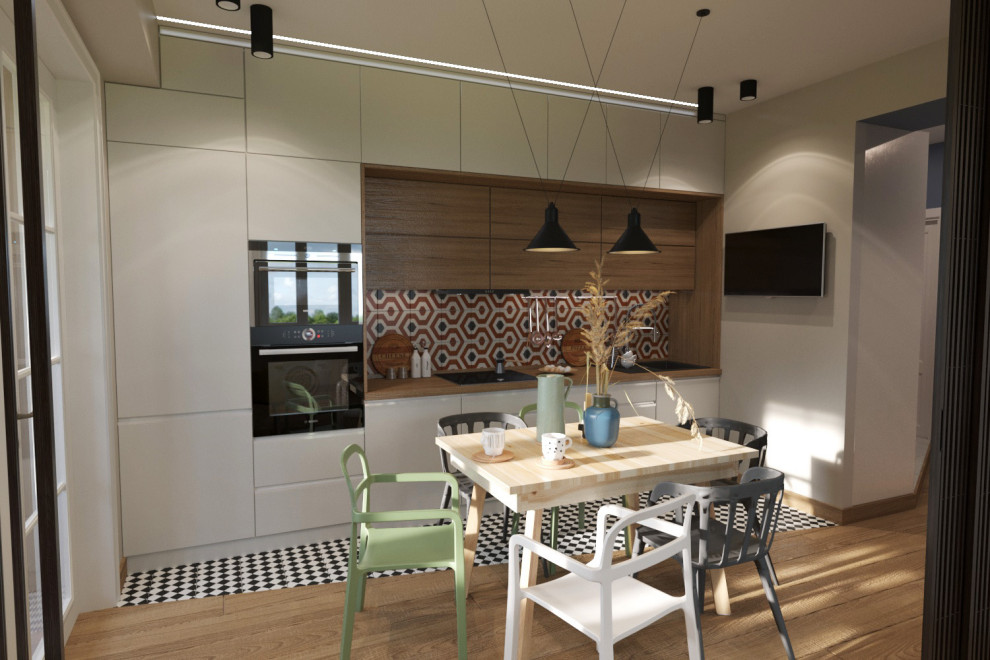 Перепланировка 2х-комнатной квартиры в Южно-Сахалинске