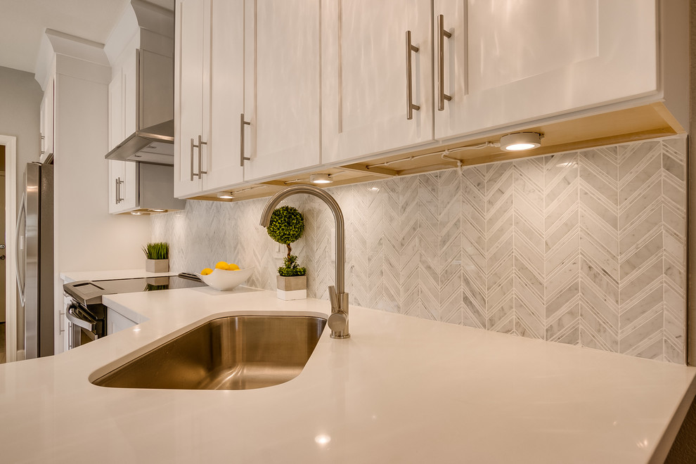 Inspiration for a transitional kitchen remodel in Phoenix