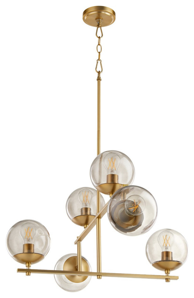 Small Edmonds Chandelier Contemporary Chandeliers by Hudson Home