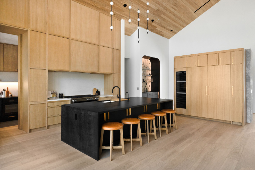 Design ideas for a contemporary kitchen in Phoenix.