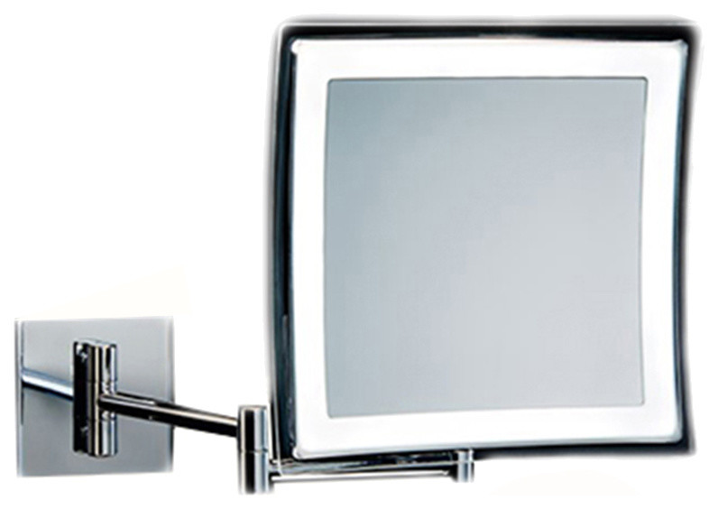 Smile 840 Battery Operated Wall Mounted Magnifying Mirror 5x