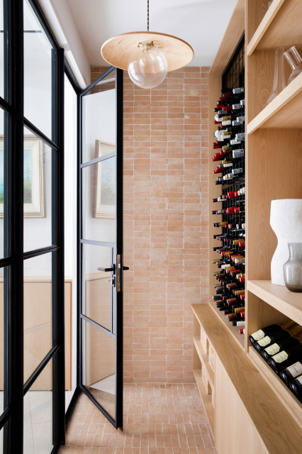 BAY VIEW HOUSE contemporary-wine-cellar