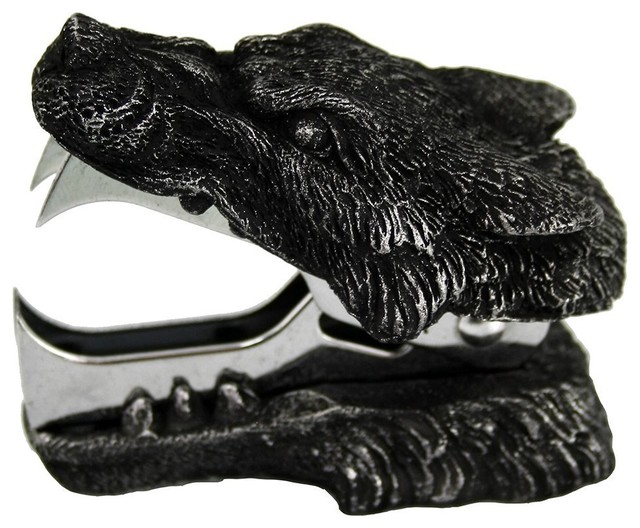Undeworld Wolf Lycan Staple Remover Office Desktop Stationery 3.25"L Collectible 