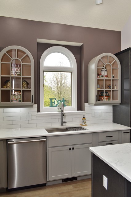 Fort Wayne In Painted Maple Kitchen Transitional Kitchen