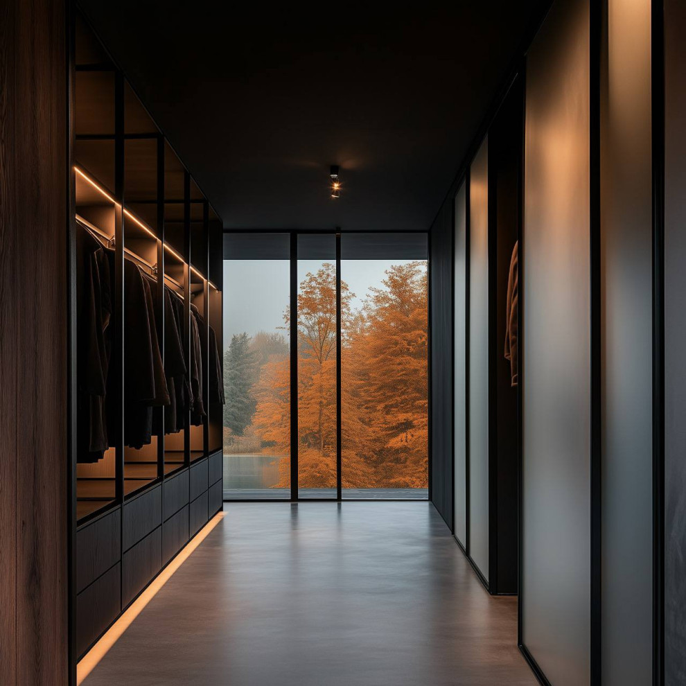 Гардеробная в КП "Лугинино парк"