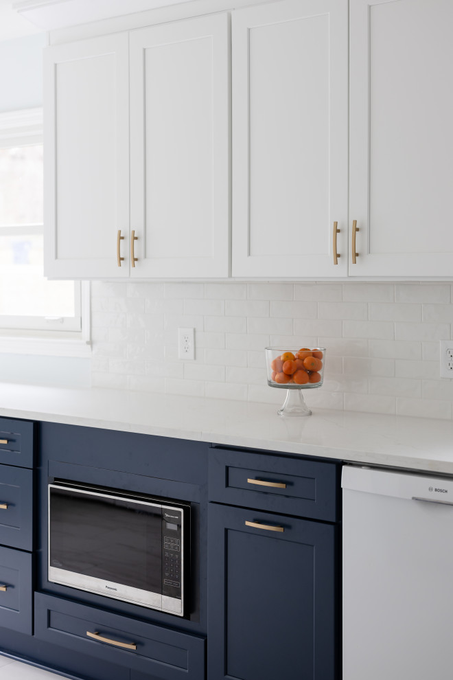 Marietta Kitchen Blue Cabinets