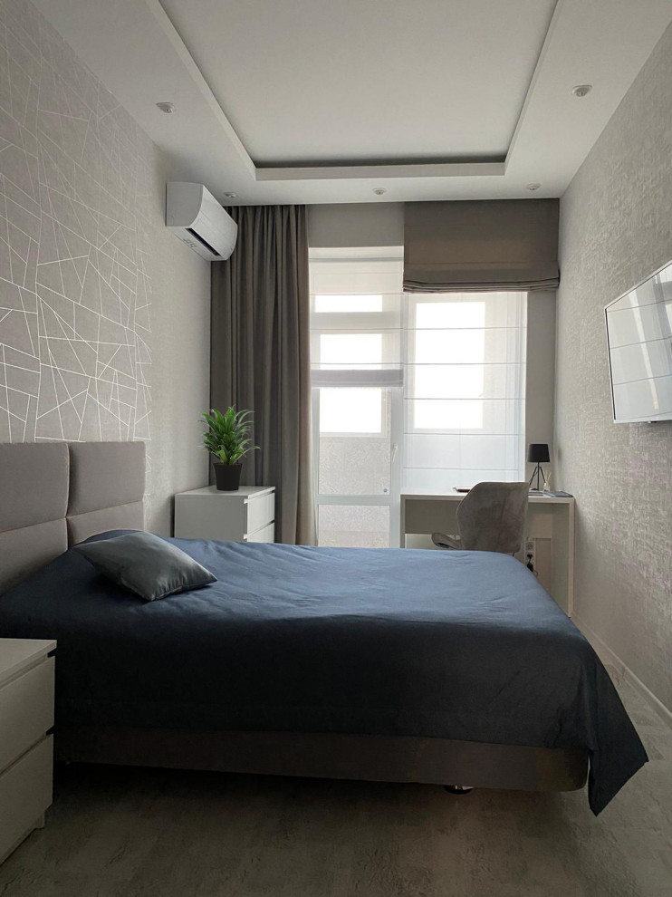 Спальня 15 кв.м узкой формы для мужчины