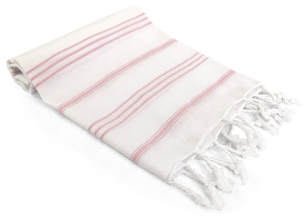 Datca Turkish Hand / Kitchen Towel, Blush, Single