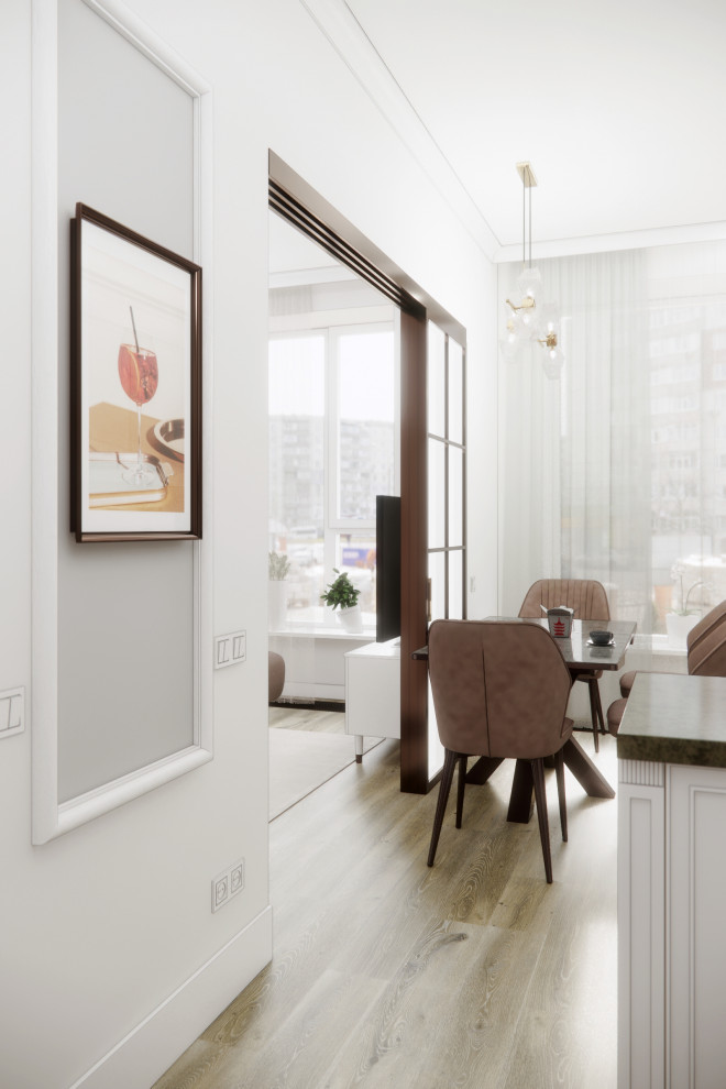 Квартира в ЖК Кристалл: новая классика