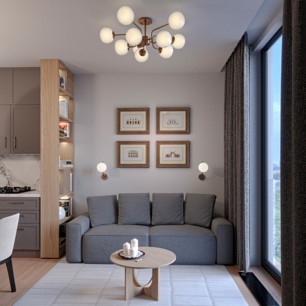 Проект кухни-гостиной