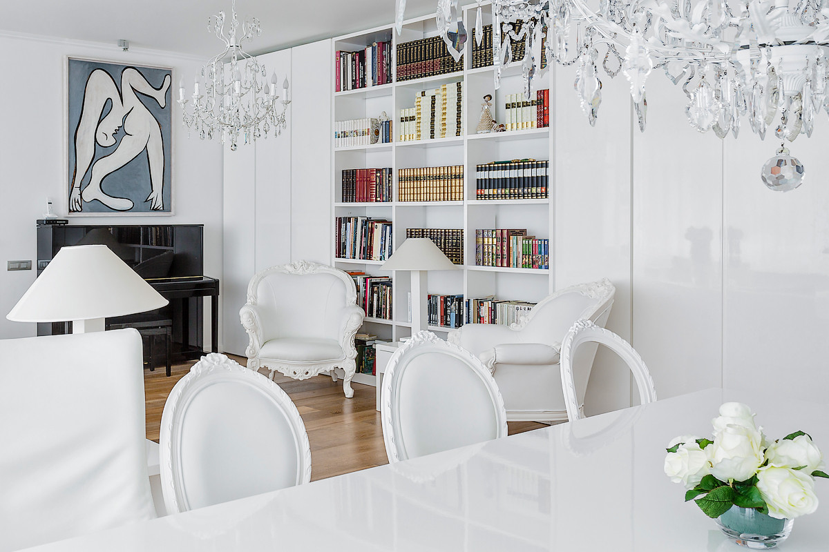 Проект в белом