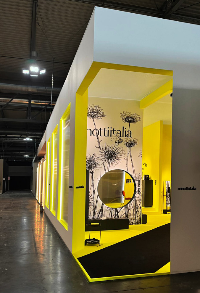 STAND SALONE DEL MOBILE 2024 PER MINOTTIITALIA