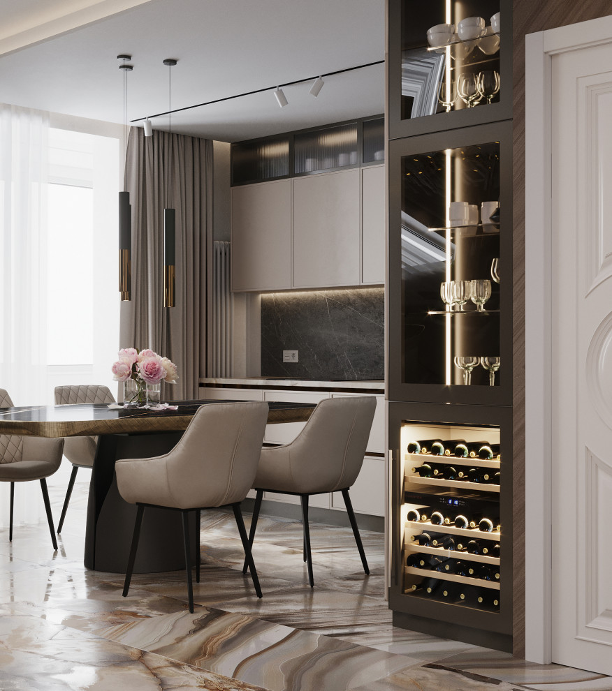 Интерьер квартиры в ЖК «Modum», 98м²