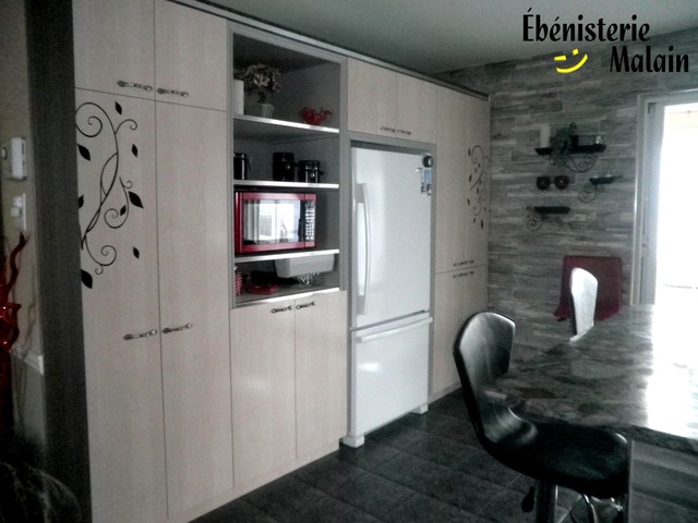 Projet Vincent contemporaneo-cucina