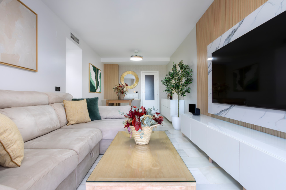 Salón comedor escandinavo en Vélez-Málaga