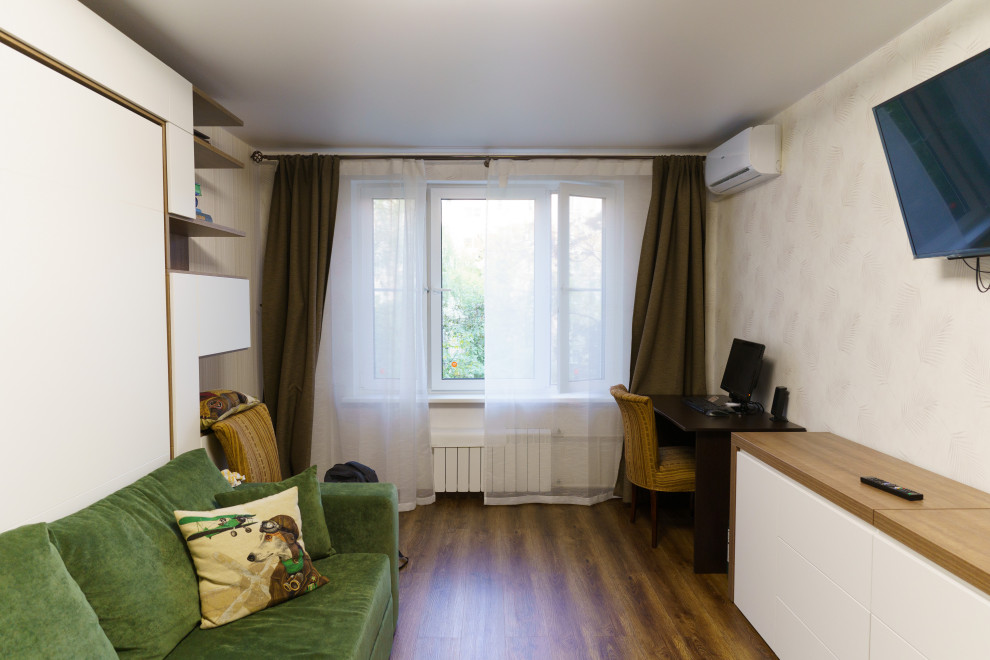 Дизайнерский ремонт в Медведково, 39м²