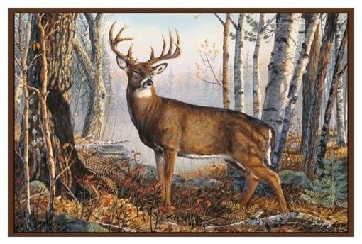 Whitetail Deer Area Rug