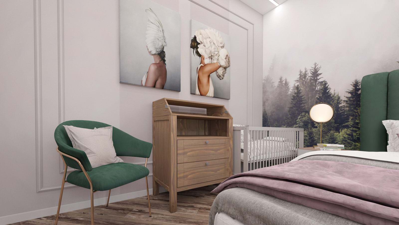 Спальня с изюминкой