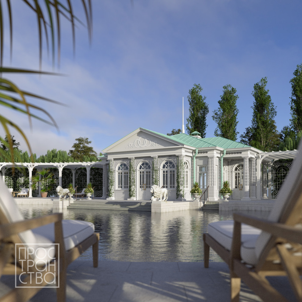 Проект купальни в Подмосковье