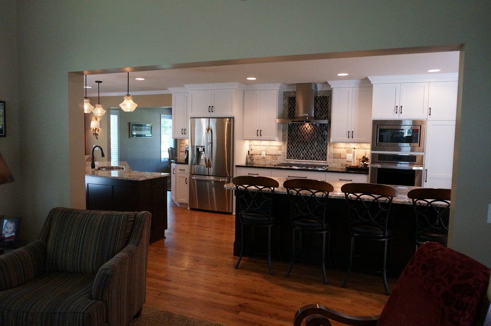 Home design - transitional home design idea in Minneapolis