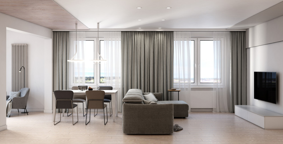 Квартира в Сканди минимализме