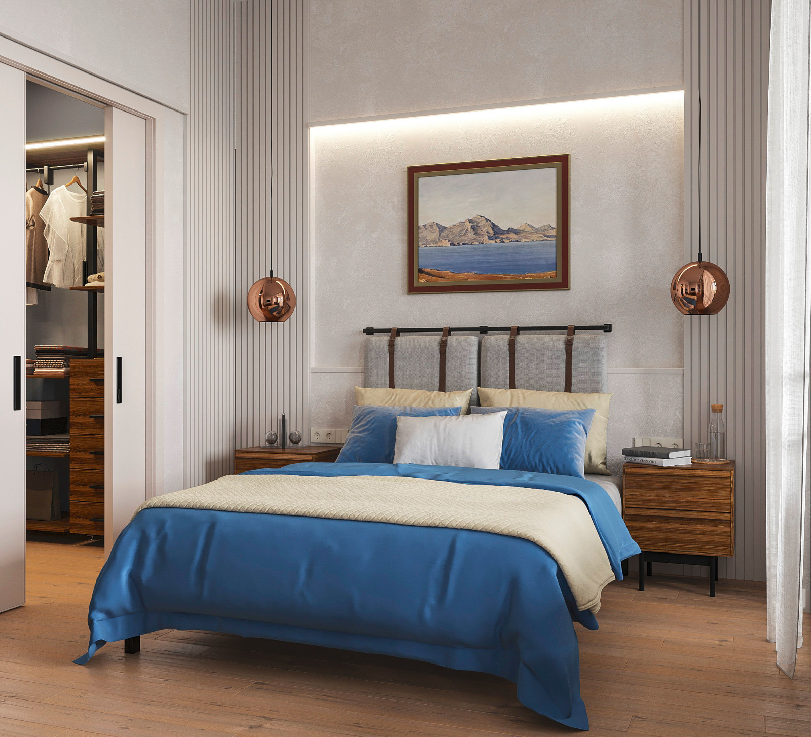 Оранжевое настроение. Квартира с панорамным видом 70 кв.м. в ЖК Дыхание