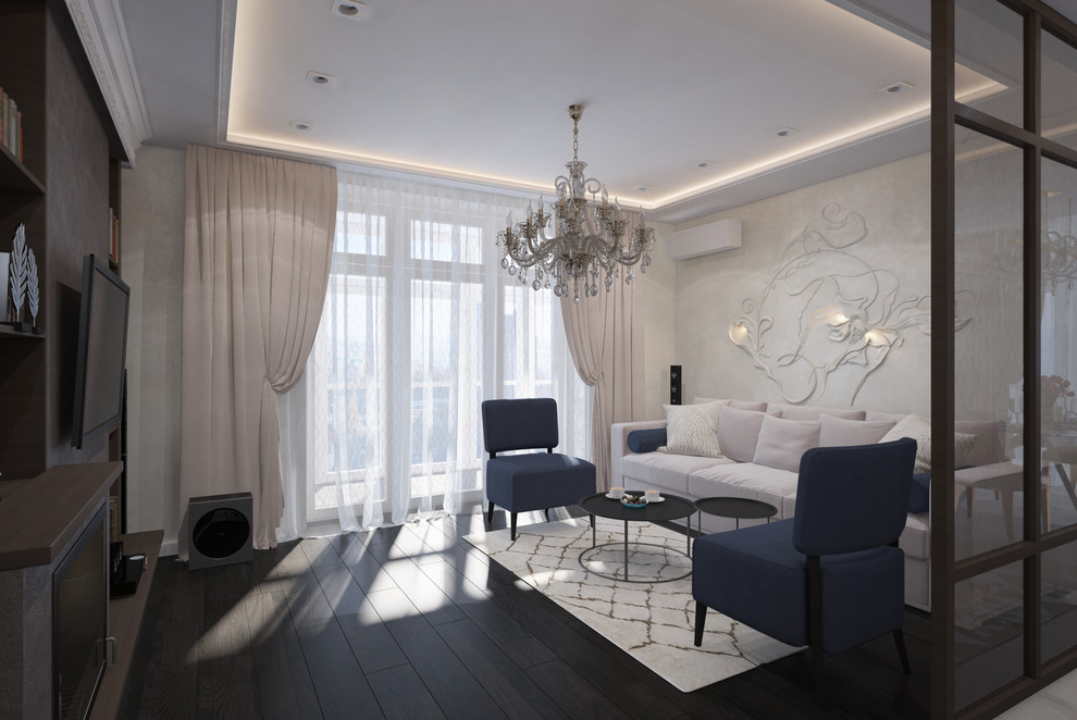 Дизайн проект 2х комнатной квартиры в ЖК Голден кейс