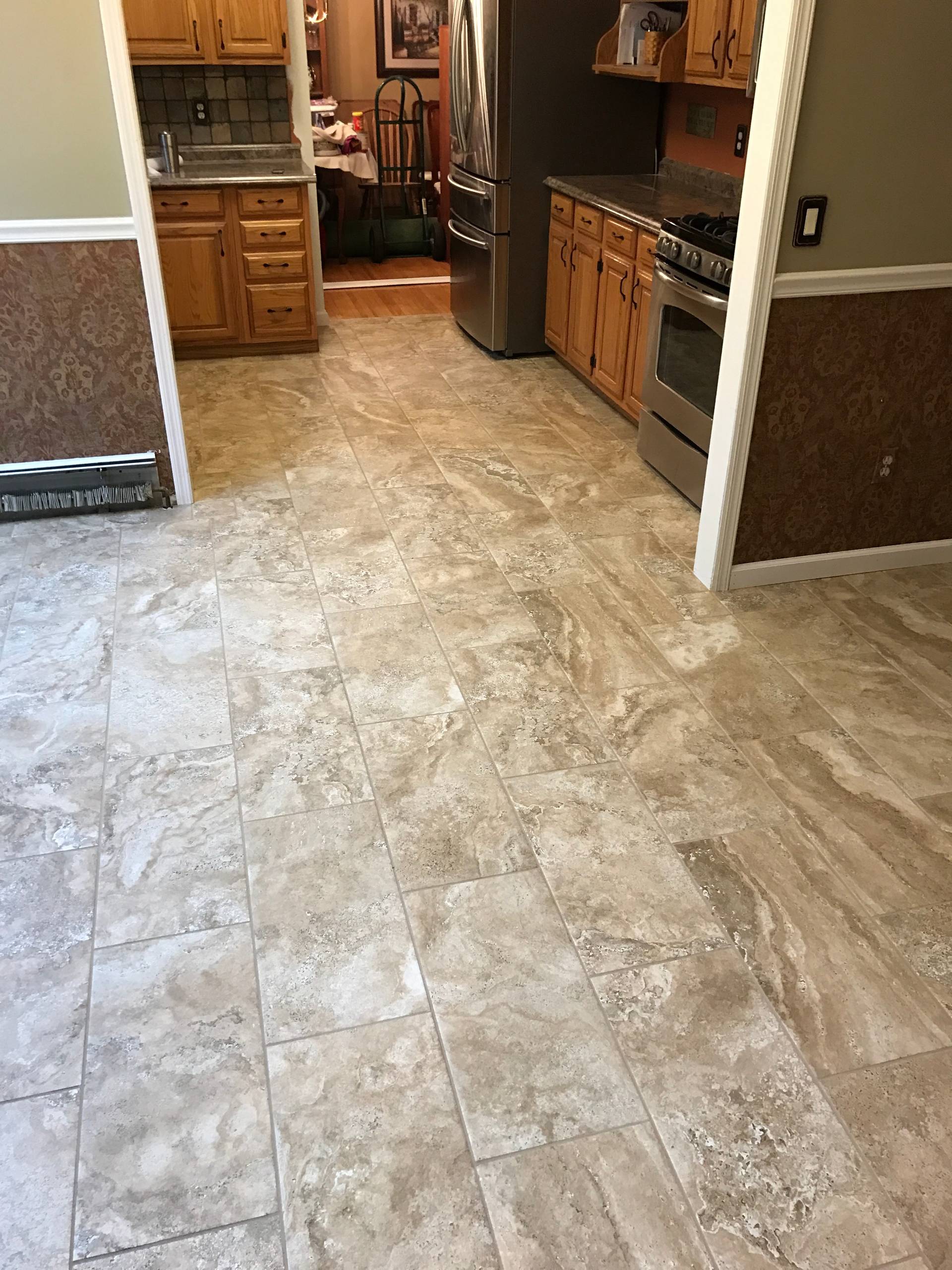 Hasting Square Kitchen Floor