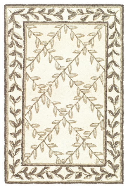 Safavieh Easy Care Collection EZC430 Rug, Ivory/Sage, 2'x3'