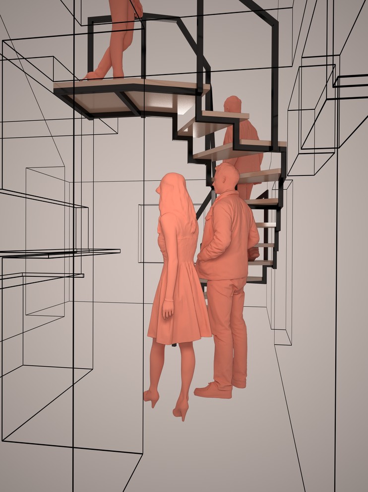 Лестница в США