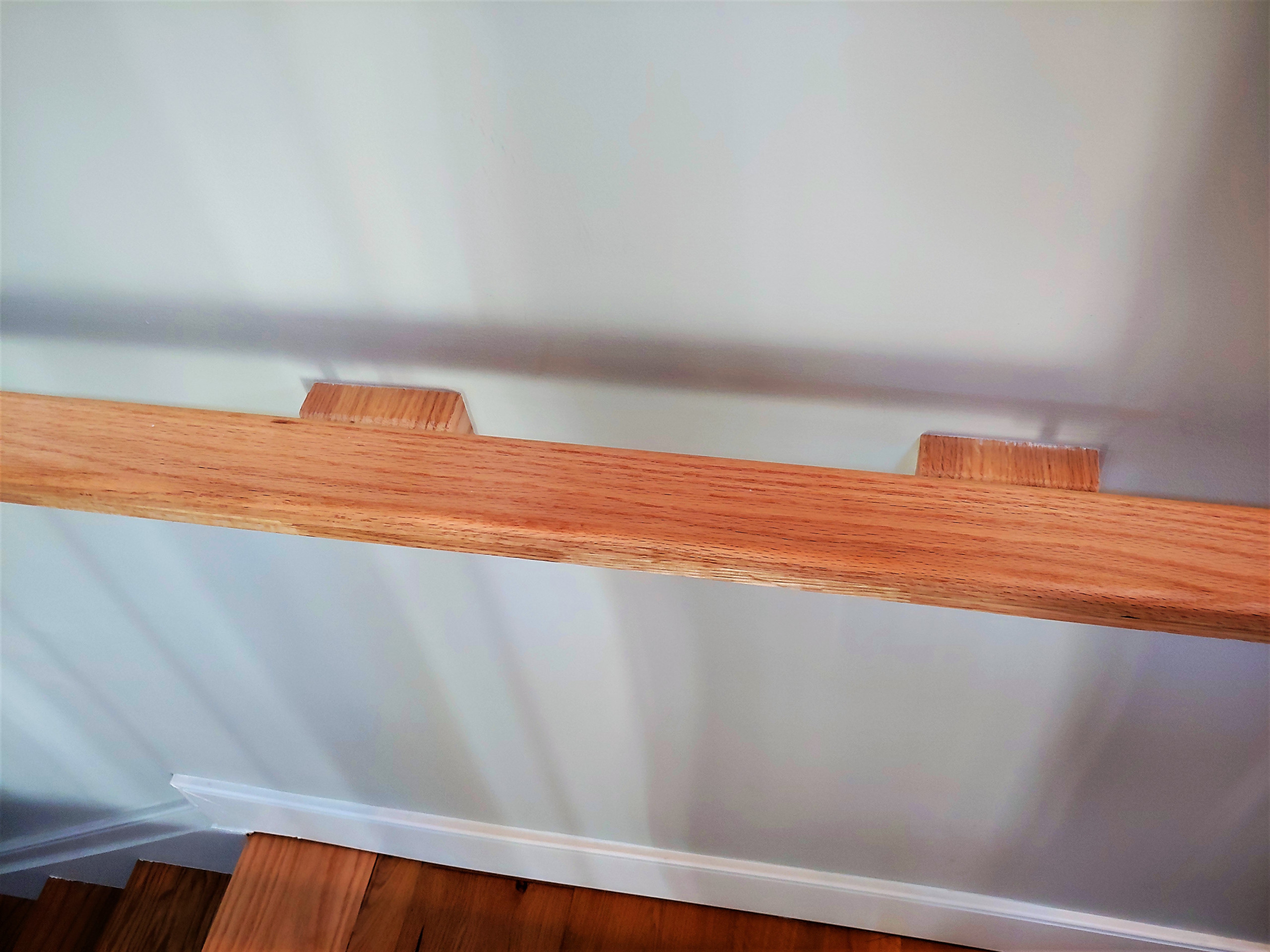 102_Straight-Freestanding Stairs/Landing in Barn Style Home, Leesburg VA 20175