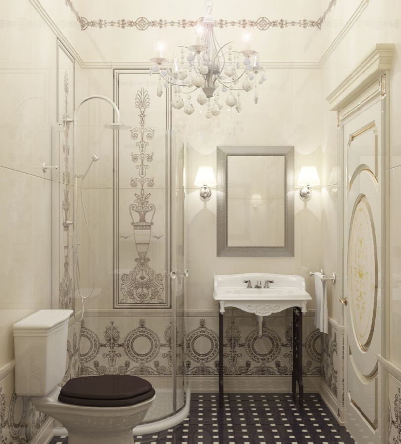 Квартира в роскошном классическом стиле