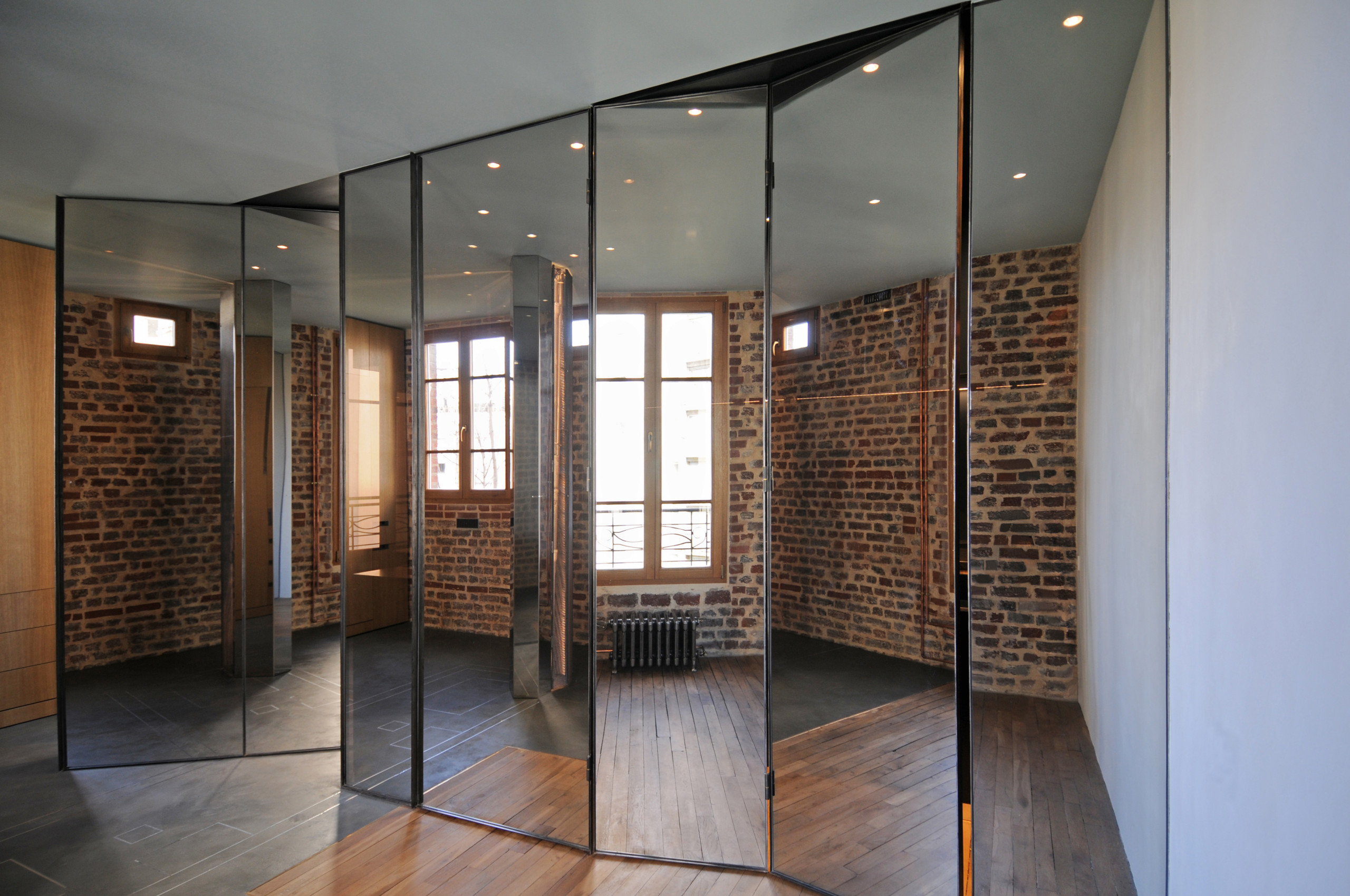 Rénovation complète d'un studio dans un esprit innovant
