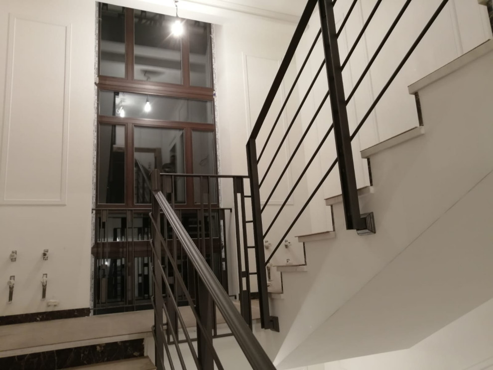 Перильное ограждение по проекту дизайнера