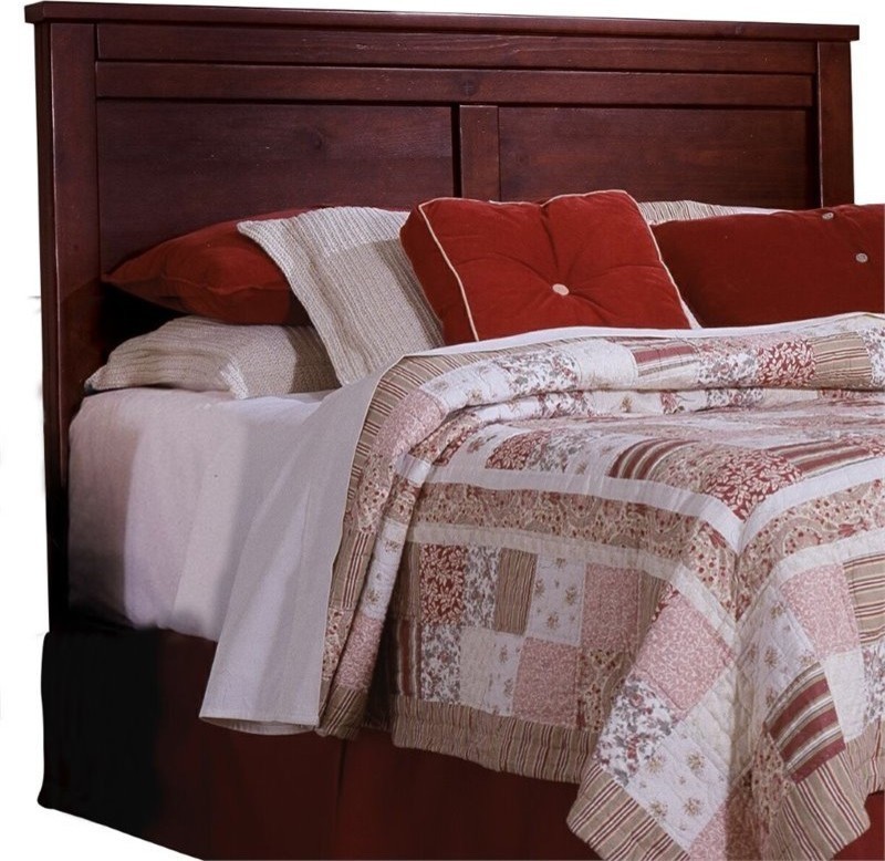 Progressive Furniture Diego Queen Wood Panel Headboard in Espresso Pine Brown Transitional