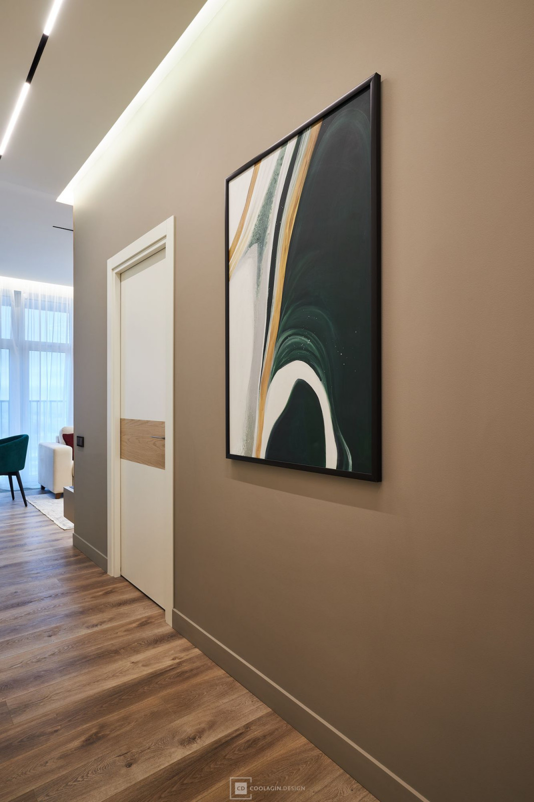 Современный интерьер с элементами советского шика