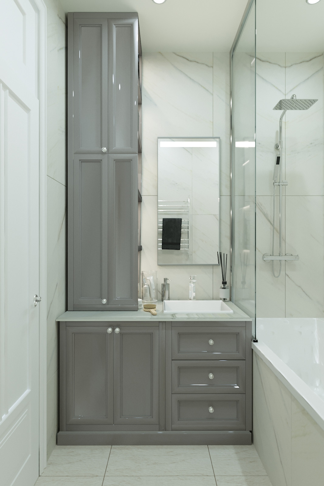 3D Визуализация - ванная