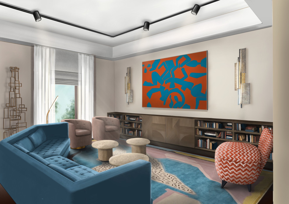 Проект "Новый Амстердам" (Квартира в Москве, 140 кв. м )