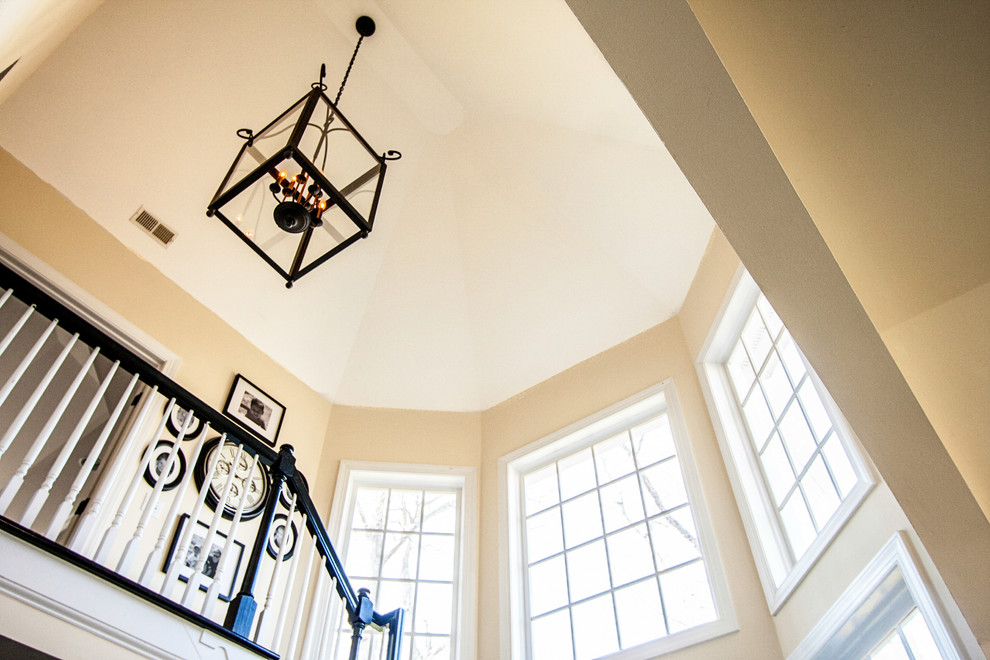 Example of a classic staircase design in Raleigh