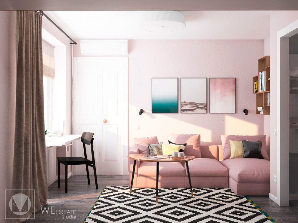 Квартира по пер. Гусятников в ретро-стиле для молодой семейной пары