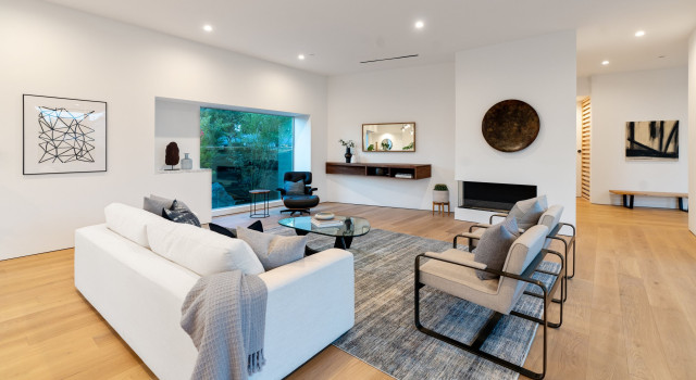 Fresh Modern Contemporary Culver City Home Modern Living Room