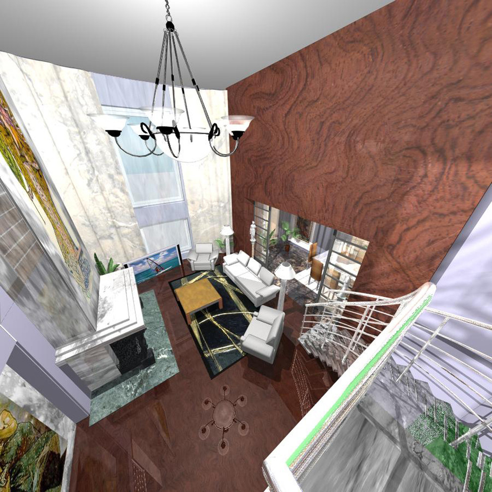 Интерьер коттеджа в Свердловской области 2