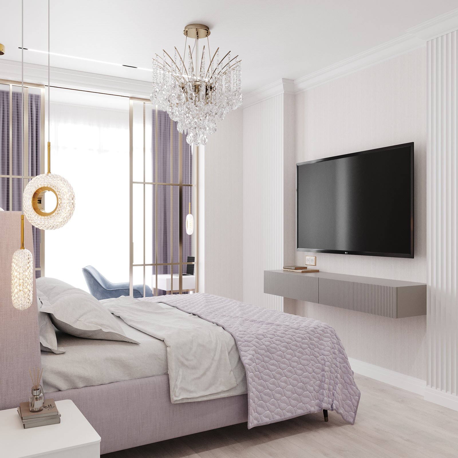 Трехкомнатная квартира ЖК Лесопарковый