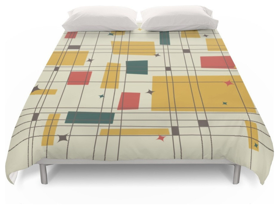 Mid Century Modern Duvet Cover Contemporary Duvet Covers And