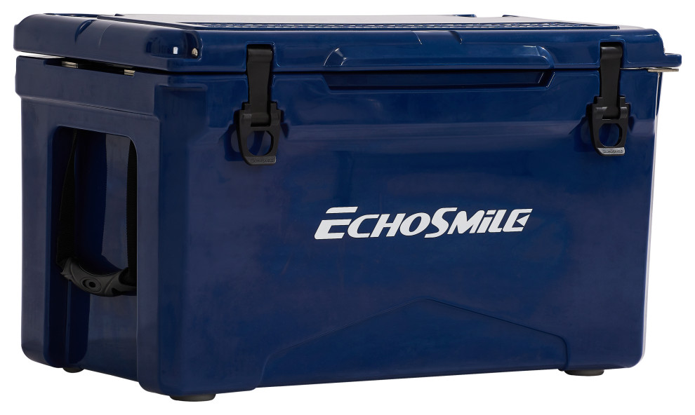 EchoSmile 35 qt. Rotomolded Cooler, Dark Blue