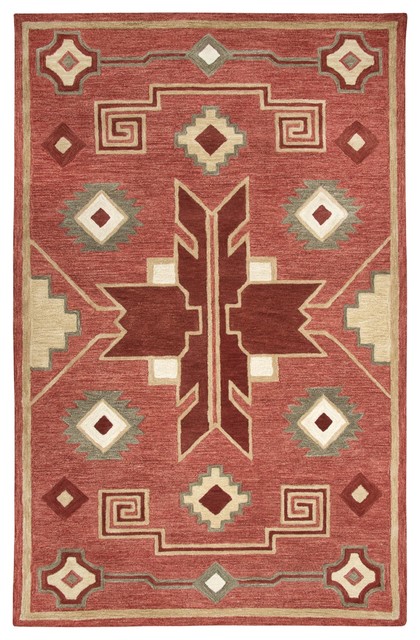 Rizzy Home Mesa Collection Rug, 18"x18"