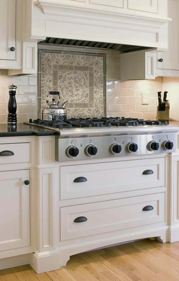 Inspiration for a rustic kitchen remodel in Orange County