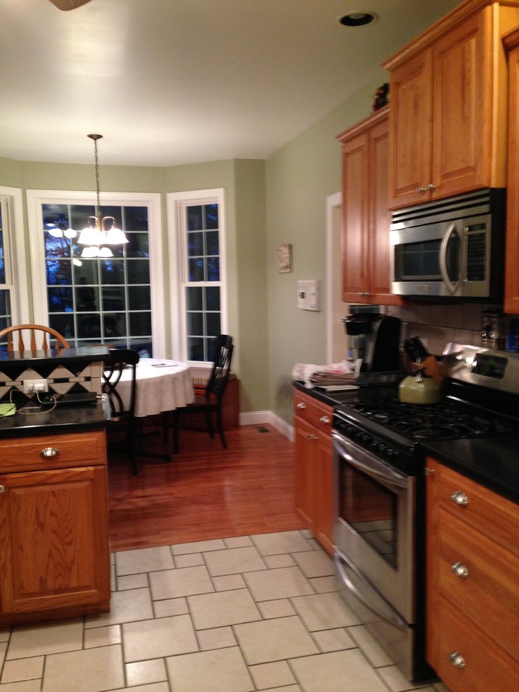 Chambers Hill Rd Double Kitchen Renovation - Upstairs Kitchen Before